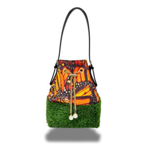 LUCY- BUTTERFLY BUCKET BAG