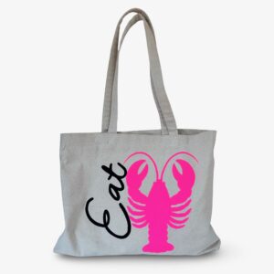 LA VAGUE -TOWEL TOTE CHERRY