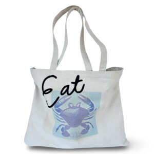 LA VAGUE -TOWEL TOTE CRAB