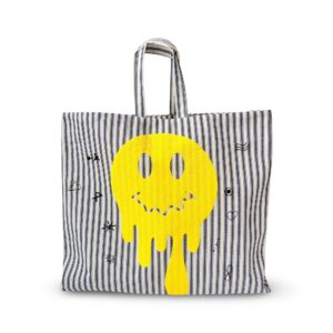 TK TOTE - BLUE STRIPE